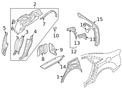 Inner Structure for 2009 Audi S8 #0