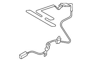 LK4Z14B422B - Body: Air Bag Seat Sensor Mat for Ford Image