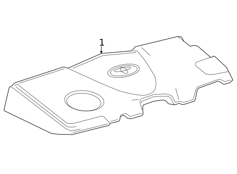 Engine Appearance Cover for 2022 Toyota Venza #0