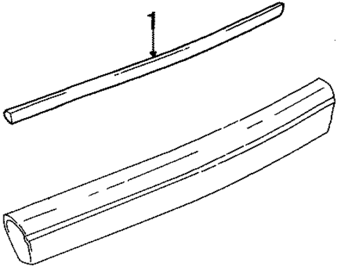 High Mounted Stop Lamp for 2001 Cadillac Catera #0