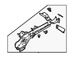 KV6Z6110124A - : Side Rail Assembly for Ford Image