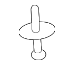 T2H19022 - Body: Under Cover Screw for Jaguar: F-Pace, XE, XF Image