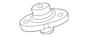SSC3 - Suspension: Motorcraft™ Suspension Shock Absorber Mount for Ford Image