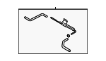 254E0P4200 - Cooling System: Connector Hose for Kia Image
