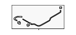 25451P4100 - Cooling System: Vent Hose for Kia Image