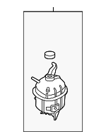 25430P4100 - Cooling System: Reservoir Assembly for Kia Image