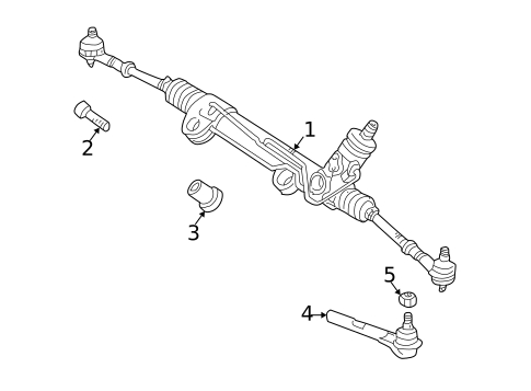 Steering Gear & Linkage for 2007 Dodge Dakota #0