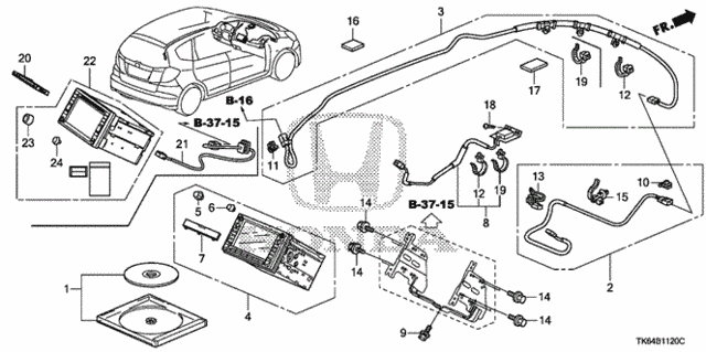 Navigation System for 2012 Honda Fit #0