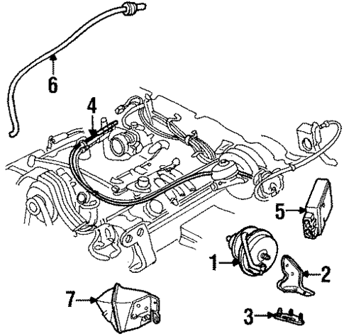 Cruise Control System for 1992 Lincoln Town Car #0