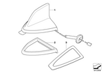84536905471 - Communication Systems: Multiband Telephone Antenna for BMW Image