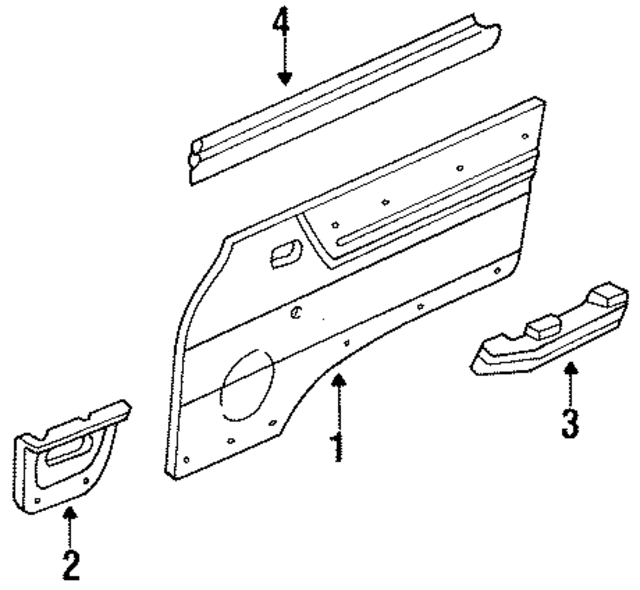 80215G5100 - : Belt Weather-Strip for Nissan Image