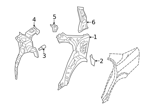 Inner Structure for 2005 Suzuki Verona #0