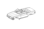 1076003610 - Body Shell: Body Shell for Mercedes-Benz Image