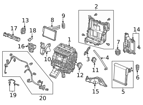 HVAC Case for 2022 Honda Civic #0