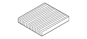 87903K000A - : Cabin Air Filter for Hyundai Image