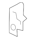 T2R6865 - Body: Extension Panel for Jaguar Image