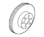 D3206CK00CNW - Brakes: Value Advantageâ„¢ ROTOR-DISC BRAKE,REAR for Nissan: Murano, Pathfinder, Quest Image
