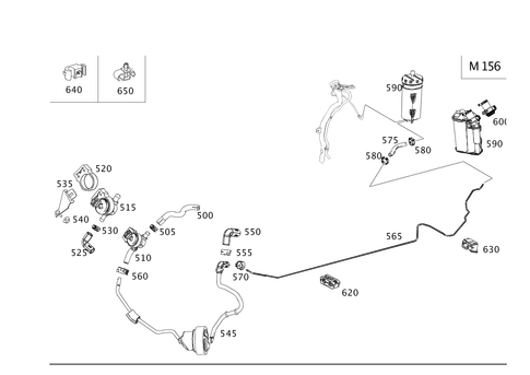 Evaporative Emission Control System for 2012 Mercedes-Benz C63 AMG #0