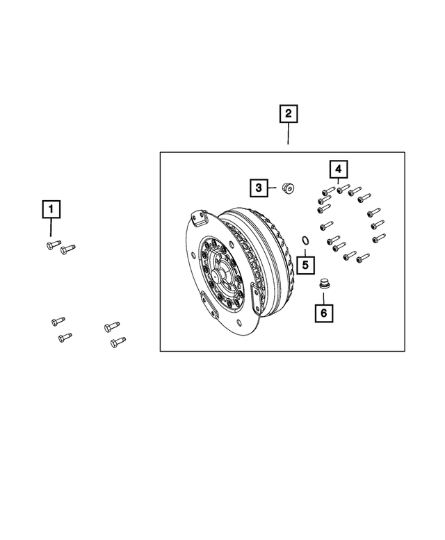 68467212AA - : Torque Converter Kit for Mopar Image