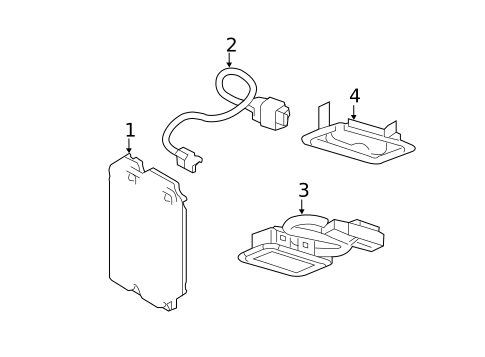 Electrical Components for 2012 Lincoln MKZ #0