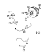 5183872AA - Brakes: Hex Lock Nut for Mopar Image