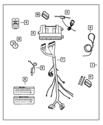 5140466AA - : Remote Start Module for Mopar Image