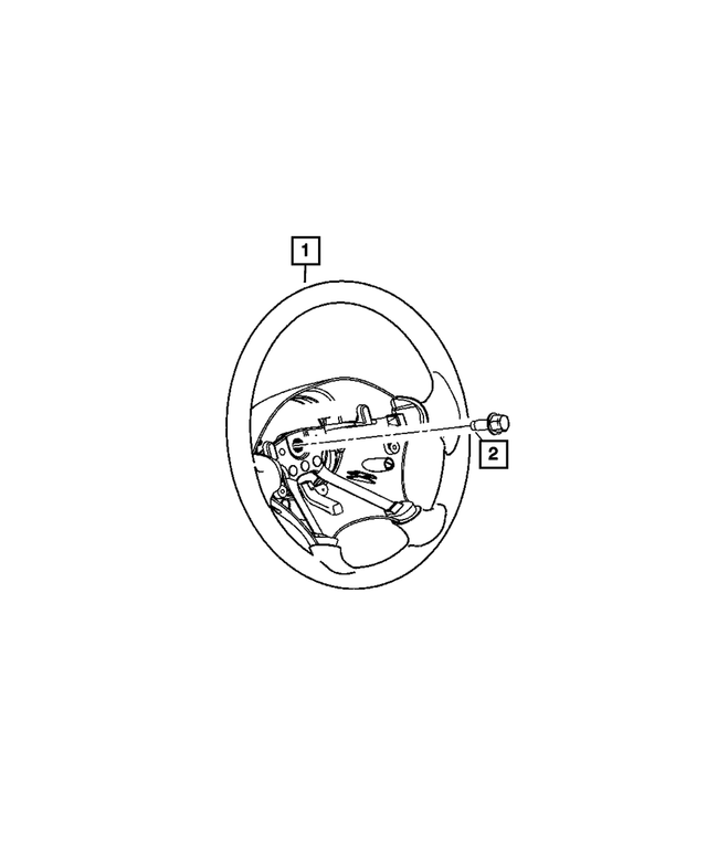 RB25WL8AB - Steering: Steering Wheel for Mopar Image