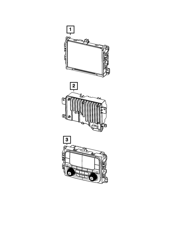 « 68472387AH – Electrical : Multi Media Radio pour Mopar Image »