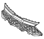 86350DWEA0 - Body: Grille for Kia Image