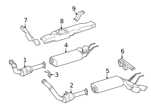 Catalytic Converter for 2018 Mercedes-Benz G63 AMG #0