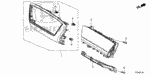 79602T7WA83 - : Switch Assembly, Auto Air Conditioner for Honda Image
