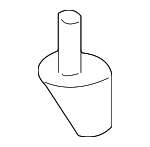 1AE56ZP7AA - Body: Lock Knob Bezel for Chrysler: 300 | Dodge: Charger, Magnum Image