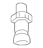 8126359570 - Electrical: Oil Pressure Sending Unit for Isuzu Image