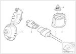 65816936953 - Audio, Navigation, Electronic Systems: Outside Temperature Sensor for BMW Image