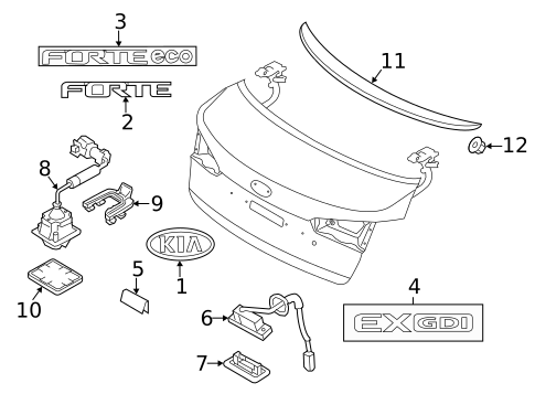 Parking Aid for 2017 Kia Forte #0