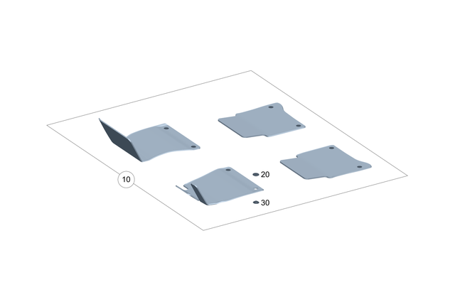 9982077 - Instrument Panel/Center Console/Linings: Snap Fastener for Mercedes-Benz Image
