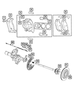 R8412368AB - Brakes: Disc Brake Caliper Assembly, Remanufactured, Right for Mopar Image