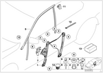 51338218383 - Vehicle Trim: Clip for BMW Image