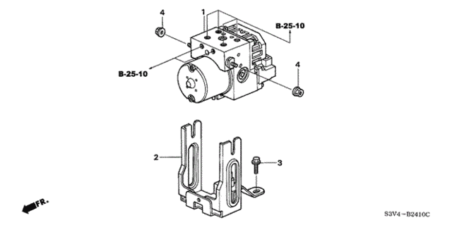 ABS Modulator ('01-'02) for 2002 Acura MDX #0