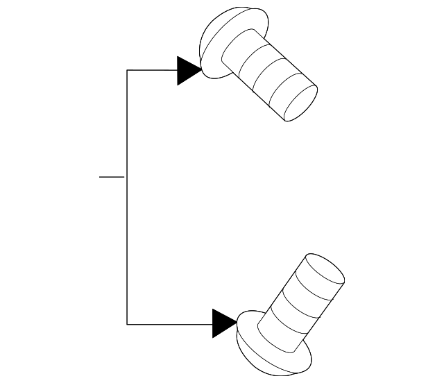 Passenger Air Bag Bolt - Porsche (N-911-823-01)