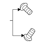 N91182301 - : Passenger Air Bag Bolt for Porsche: Cayenne Image
