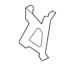 9Y1880481 - : Instrument Panel Air Bag Bracket for Porsche: Cayenne Image