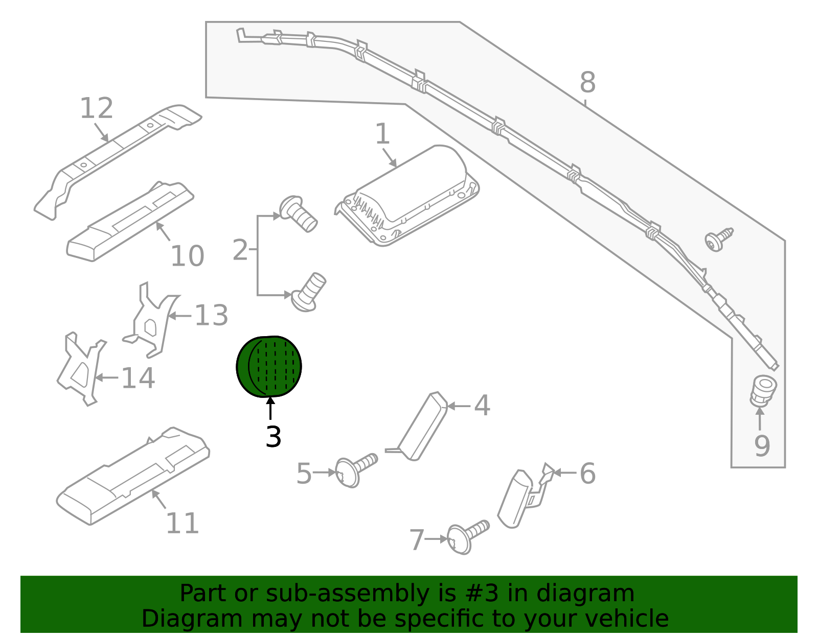 Driver Inflator Module - Porsche (9Y0-880-201-T-OH7)