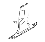 8W0867239ADS2 - Body: Lower Center Pillar Trim for Audi: A4, A4 allroad, A4 Quattro, S4 Image