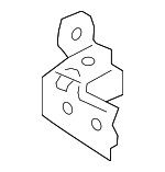 5702A154 - : Lower Hinge for Mitsubishi: Mirage, Mirage G4 Image