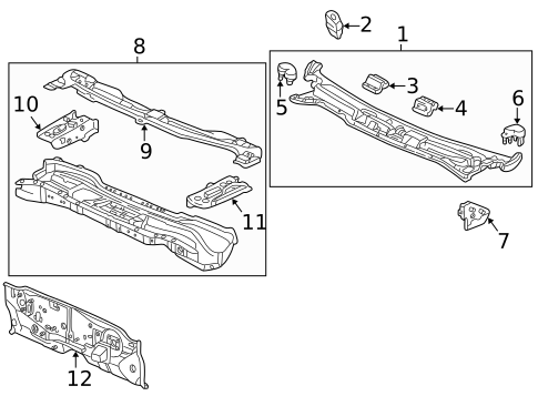 Cowl for 1999 Honda Accord #1