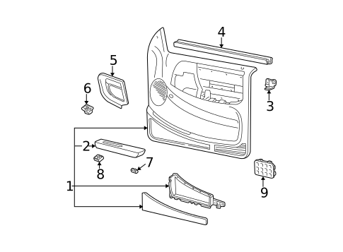 Mirrors for 1999 Ford Ranger #0