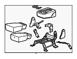25868959 - Body: Seat Assembly for Cadillac: Escalade, Escalade ESV, Escalade EXT | Chevrolet: Avalanche, Suburban 1500, Suburban 2500, Tahoe | GMC: Yukon, Yukon XL 1500, Yukon XL 2500 Image