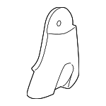 15243892 - Body: Latch Cover for Cadillac: Escalade, Escalade ESV, Escalade EXT | Chevrolet: Avalanche, Silverado 1500, Silverado 2500 HD, Silverado 3500 HD, Suburban 1500, Suburban 2500, Tahoe | GMC: Sierra 1500, Sierra 2500 HD, Sierra 3500 HD, Yukon, Yukon XL 1500, Yukon XL 2500 Image