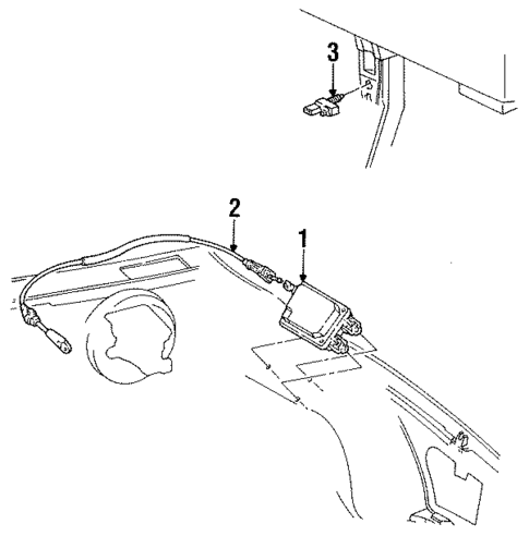 Cruise Control System for 1992 Buick Commercial Chassis #0